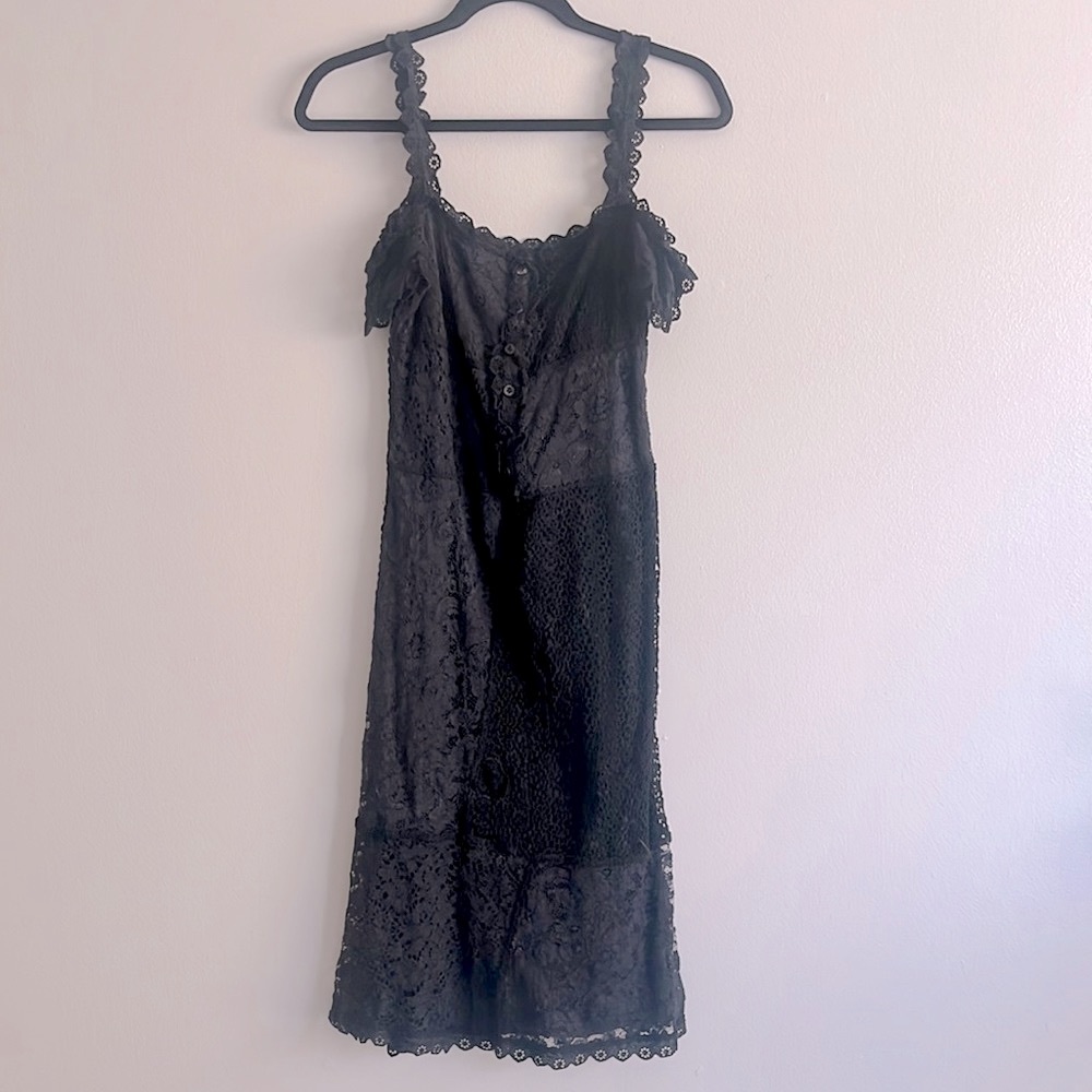 Moschino Cheap And Chic Eyelet Patchwork Lace/ Cr… - image 1